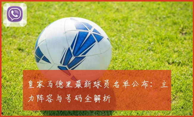 皇家马德里最新球员名单公布：主力阵容与号码全解析